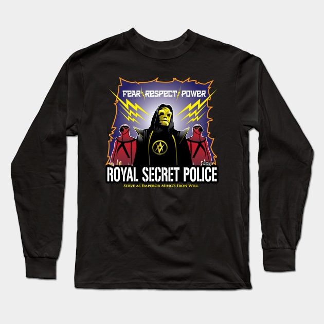 Royal Secret Police Long Sleeve T-Shirt by Illustratorator